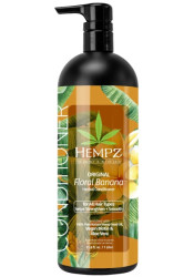 Кондиціонер відновлюючий "Оріджинал" HEMPZ Original Floral Banana Herbal Conditioner with Vegan Biotin & Aloe Vera for All Hair Types, 1000 мл