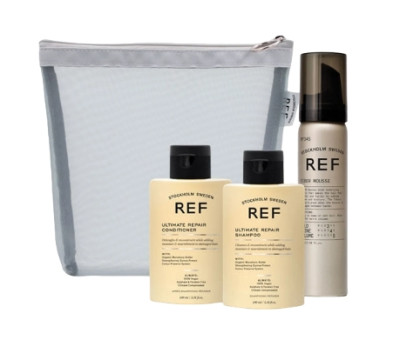Набор миниатюр "Восстановление волос" REF Trevel Mesh Bag Repair
