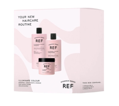Трио набор "Для окрашенных волос" REF Care Routine-Colour