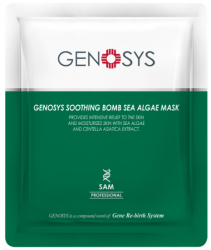 Успокаивающая маска с морскими водорослями Genosys Soothing Bomb Sea Algae Mask, 25 г