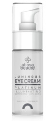 Освітлюючий крем для очей з ефектом Anti-Age Alissa Beauté Platinum Luminous Eye Cream, 30 мл