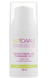Активный крем с гиалуроновой кислотой Biotonale Active Cream with Hyaluronic Acid, 30 мл