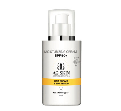 Зволожуючий крем із SPF AG SKIN MOISTURISING CREAM SPF 50, 50 мл