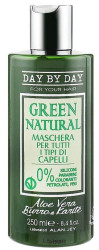 Маска для всех типов волос с алоэ вера и маслом карите Alan Jey Green Natural Hair Mask, 250 мл