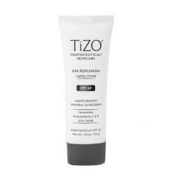 Денний живильний крем із легким відтінком Tizo AM Replenish Lightly Tinted SPF 40, 50 мл