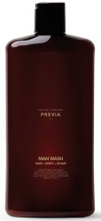 Ванна для тела и волос Previa Man, 250мл
