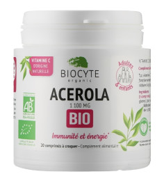 Пігулки для імунної системи Biocyte Acerola BIO, 20 шт