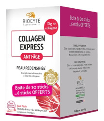 Харчова добавка в стику з колагеном Biocyte Collagen Express Sticks, 30 шт