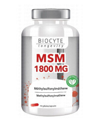 Капсулы для суставов Biocyte Longevity MSM 1800 mg, 90 шт