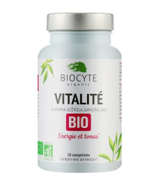 Пігулки для енергії та тонусу організму Biocyte Vitalite BIO, 30 шт