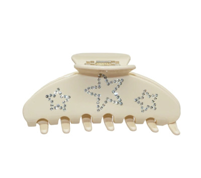 Большой краб для волос Emi Jay Big Effing Clip in Champagne Powder