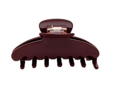 Великий крабик для волосся Emi Jay Big Effing Clip in Bordeaux