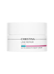 Нічний крем “Гладкість сатину” Christina Line Repair Glow Satin Smooth Night Cream, 50 мл