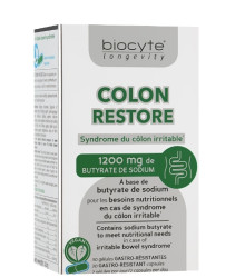 Капсулы "Бутират натрия" для кишечника Biocyte Colon Restore, 30 шт