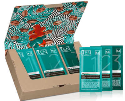 Набор для ночного ухода "Борьба с целлюлитом 3 етапа" Ten Science no cell nocturnina advanced, 30штХ10мл