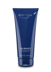 Інтенсивна маска проти помаранчевого кольору для каштанового волосся COTRIL COOL BRUNETTE ANTI-ORANGE MASK FOR BROWN HAIR, 200 мл