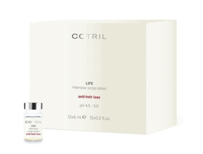 Лосьйон проти випадіння волосся COTRIL LIFE ANTI-HAIR LOSS SCALP LOTION, 12х6 мл