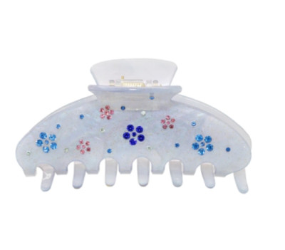 Великий крабик для волосся Emi Jay Big Effing Clip in Rain Flower