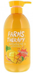 Гель для душа манго Daeng gi meo ri  Farms therapy sparkling body wash mango, 700мл