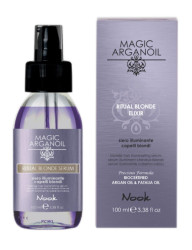 Серум для сяйва світлого волосся Nook Magic Arganoil Ritual Blonde, 100 мл
