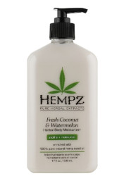 Зволожуюче молочко для тіла «Кокос і Кавун» Hempz Fresh Coconut & Watermelon Herbal Body Moisturizer, 500 мл