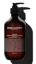 Питательный шампунь для волос Grown Alchemist Shampoo Damask Rose, Black Pepper & Sage, 500 мл