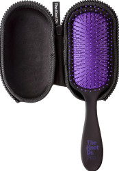 Щітка для волосся The Knot Dr. Pro Periwinkie + чехол фіолетовий голографичний