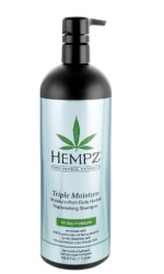 Інтенсивно зволожуючий шампунь для сухого волосся Hempz Triple Moisture-Rich Daily Herbal Replenishing Shampoo, 1000 мл