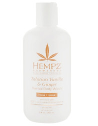 Гель для душа "Имбирь и ваниль Таити" Hempz Tahitian Vanilla And Ginger Herbal Body Wash, 235 мл