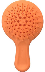 Расческа для волос  Janeke Superbrush Mini Silicon Line (оранжевый)