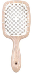 Гребінець для волосся Janeke Superbrush the Original (персиковий білий)