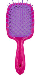 Гребінець для волосся Janeke Superbrush the Original (розова з фіолетовим)
