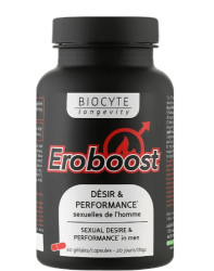 Капсули для підвищення сексуального потягу та активності у чоловіків Biocyte Longevity Eroboost, 60 шт
