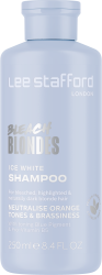 Шампунь для волосся з синім пігментом Lee Stafford Bleach Blondes Ice White Toning Shampoo, 250 мл