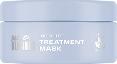 Маска для волосся з синім пігментом Lee Stafford Bleach Blondes Ice White Toning Treatment Mask, 200 мл