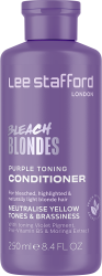 Тонуючий фіолетовий кондиціонер для освітленого волосся Lee Stafford Bleach Blondes Purple Toning Conditioner, 250 мл