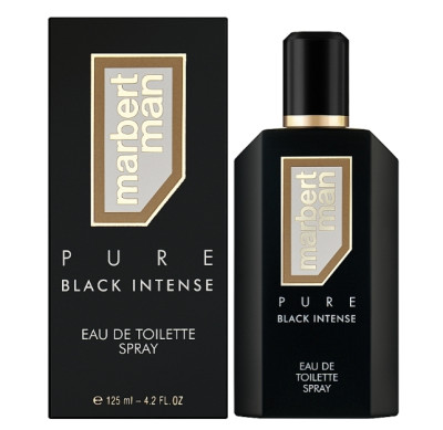 Туалетная вода для мужчин Marbert Man Pure Black Intense Eau de Toilette, 125 мл