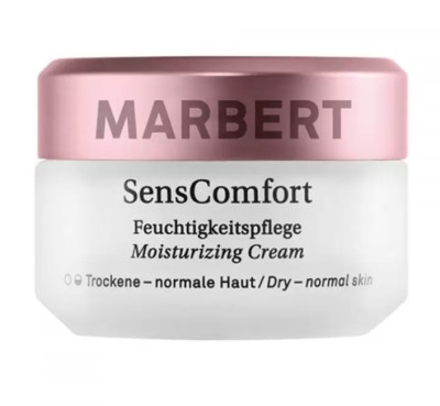 Зволожуючий крем для сухої та нормальної шкіри Marbert SensComfort Moisturizing Cream, 50 мл