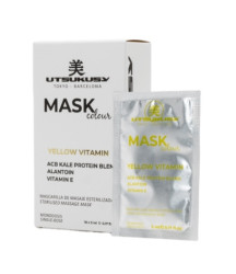 Ліфтингова маска проти зморшок Utsukusy Mask Color Yellow Vitamin, 5 мл