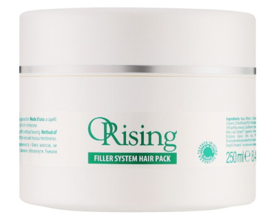 Маска для об'єму волосся з гіалуроновою кислотою та кератином Orising Filler System, 250 мл