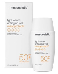 Легка антивікова сироватка "Вуаль" Mesoestetic Light Water Antiaging Veil SPF50+, 50 мл
