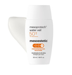Зволожуюча анти-вікова вуаль Mesoestetic Mesoprotech Water Veil SPF50, 50 мл