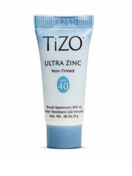 Міні версія мінеральний сонцезахисний крем для обличчя та тіла без відтінку Tizo Ultra Zinc Body & Face Non-Tinted SPF 40, 100 мл