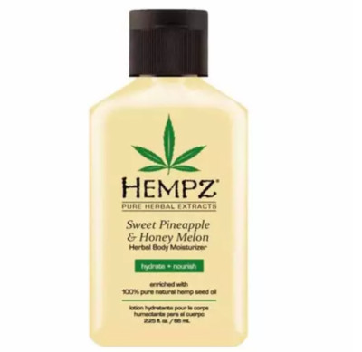 Зволожуюче молочко для тіла «Ананас та медова диня» Hempz Sweet Pineapple & Honey Melon Moisturizer, 65 мл