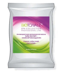 Маска антивозрастная органическая тайм эксперт Эликсир молодости Biotonale 3D Organic Mask Time-Expert, 1 шт