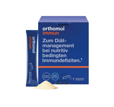 Вітаміни в гранулах апельсин для імунної системи Orthomol Immun, 7х4.2г