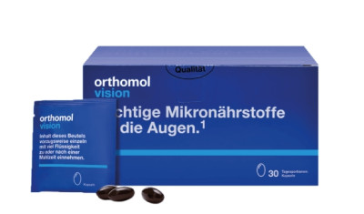 Витамины для комплексной терапии патологий органов зрения Orthomol Vision, 30 шт
