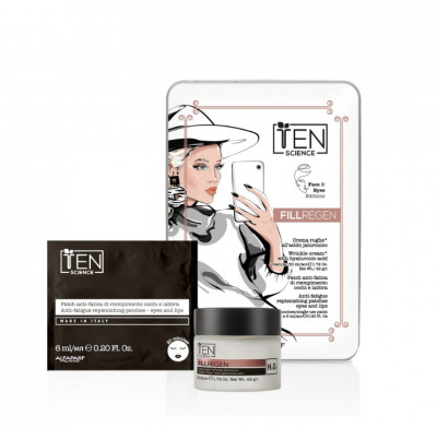 Набор против морщин и идеального тона кожи Ten Science KIT: FILL REGEN