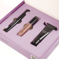 Подарочный набор Nouba Shine On Me Gift Set Nude (тушь для ресниц + помада + хайлайтер)