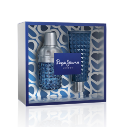 Парфюмерный набор для мужчин Pepe Jeans Life is now him Gift Set (парфюмированная вода 100 мл + гель для душа 80 мл)